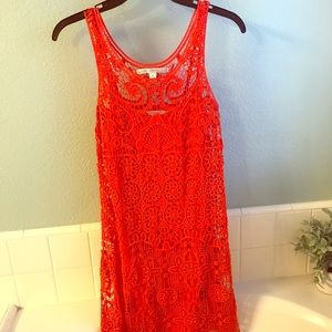 Gorgeous and unique red dress